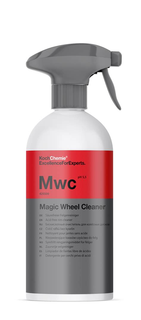 Macic in a bittle wheel cleaner